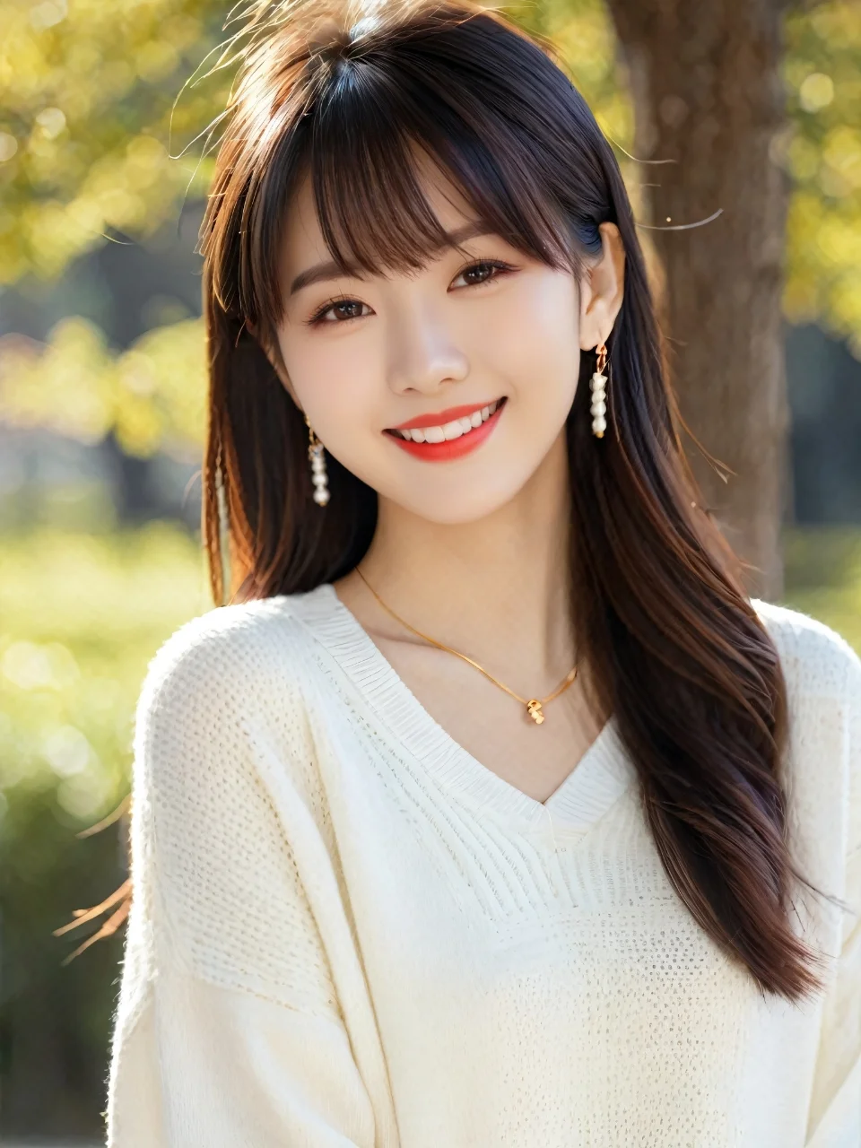营造素人美女氛围感（AI绘画）
