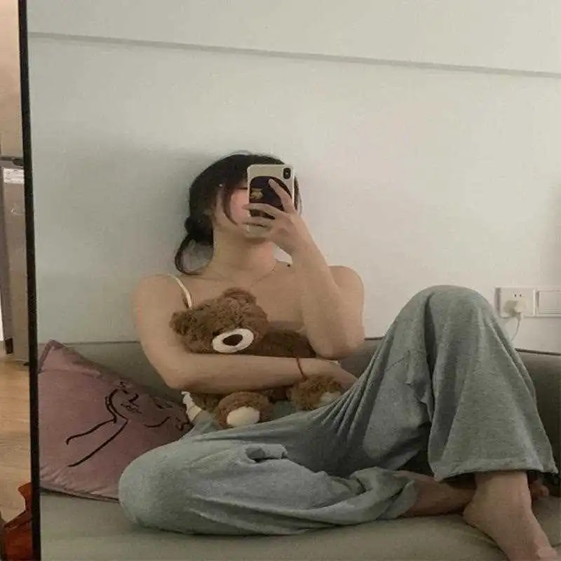 纯欲辣妹の夏日心动蕾丝吊带
