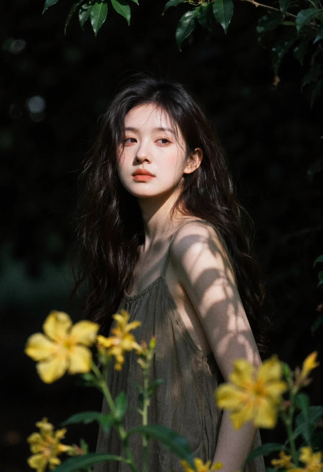 一不小心拍到了灵气女孩?