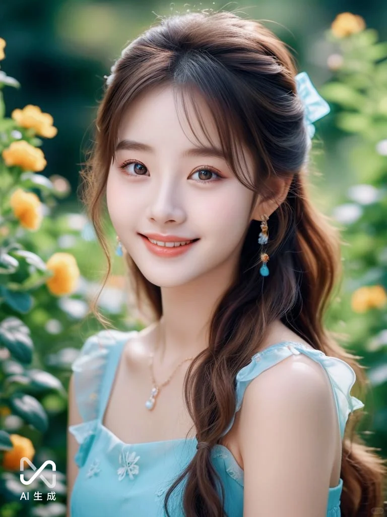 营造素人美女氛围感，Ai生成图