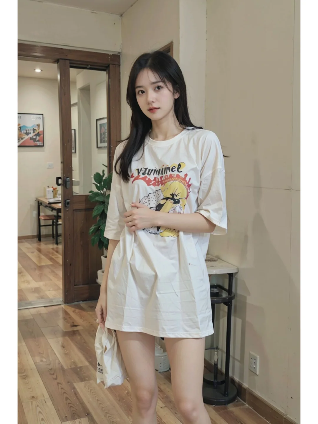Ai休闲居家美女