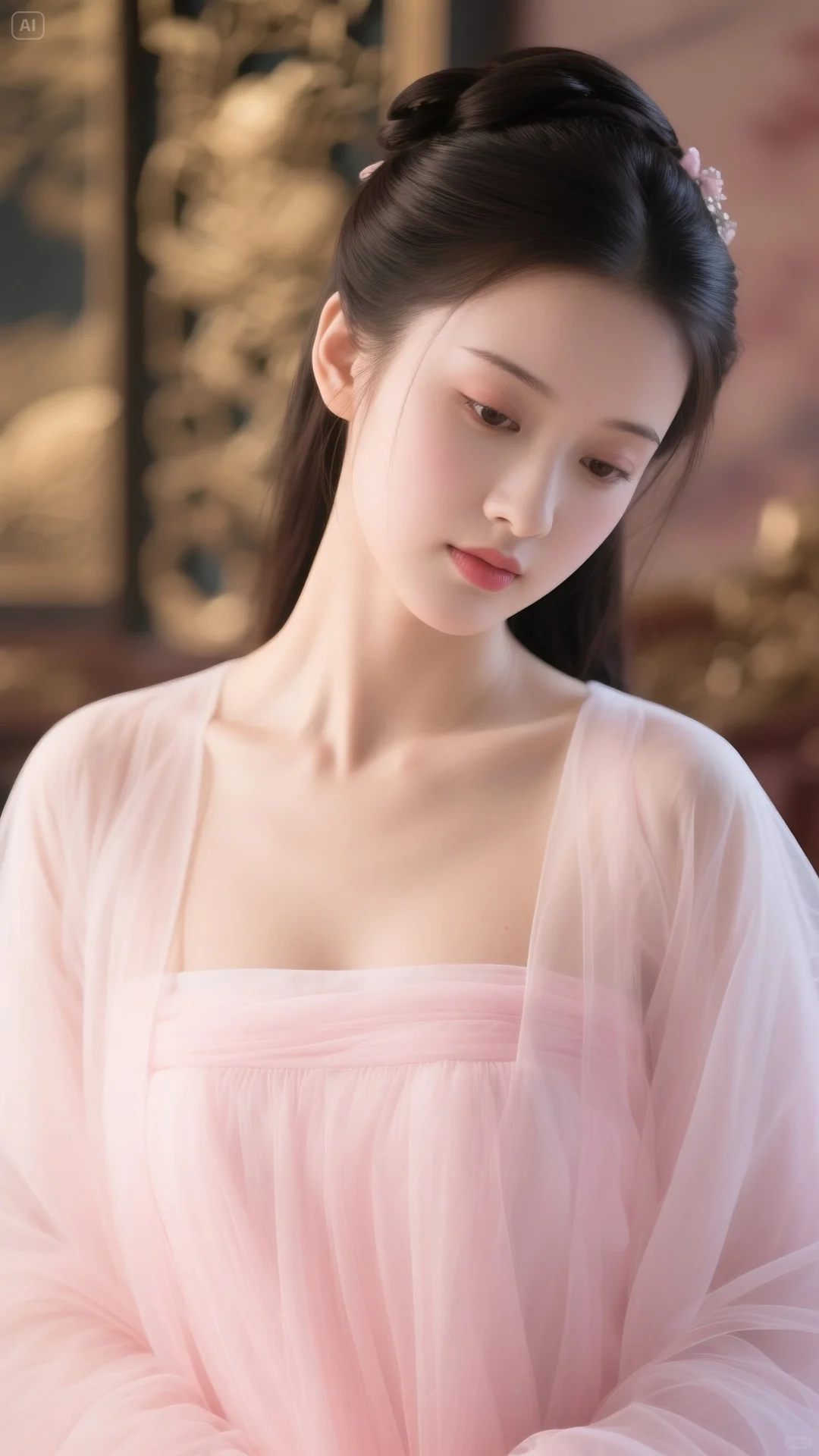 琉璃盏倾琥珀光，醉倚芙蓉杀四方
