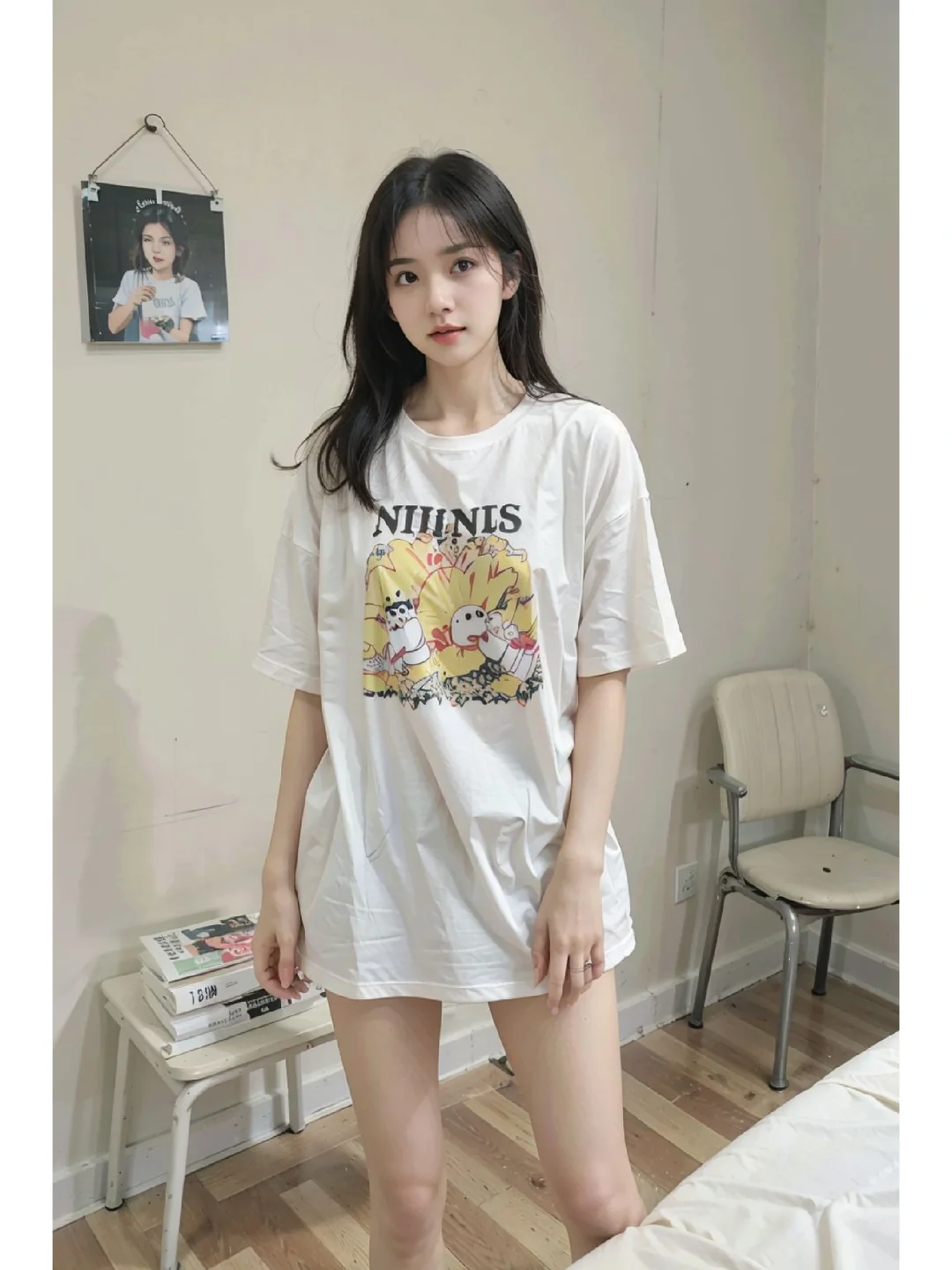 Ai休闲居家美女