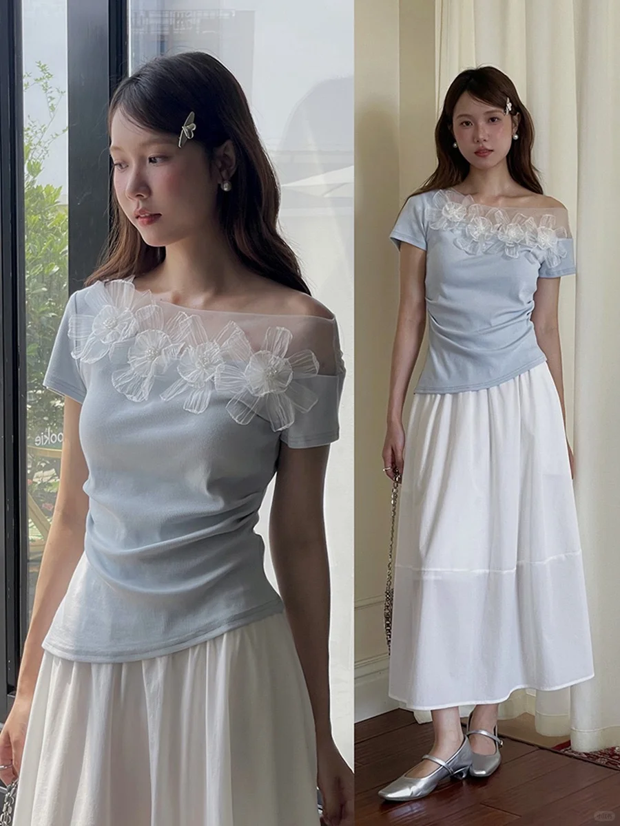 纯欲界天菜!自带氛围感的仙女上衣?