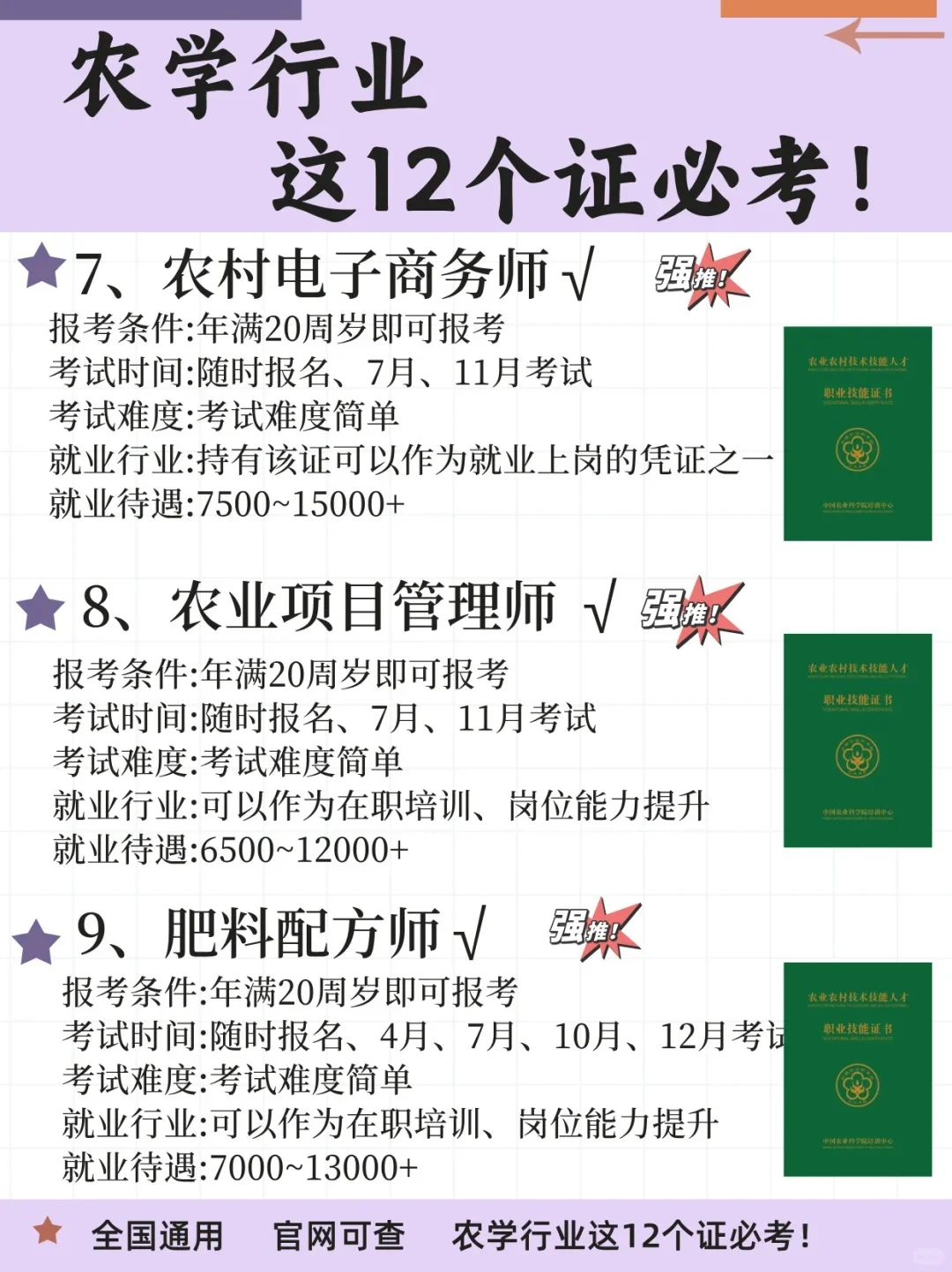 能干农业的女生未来不用愁！