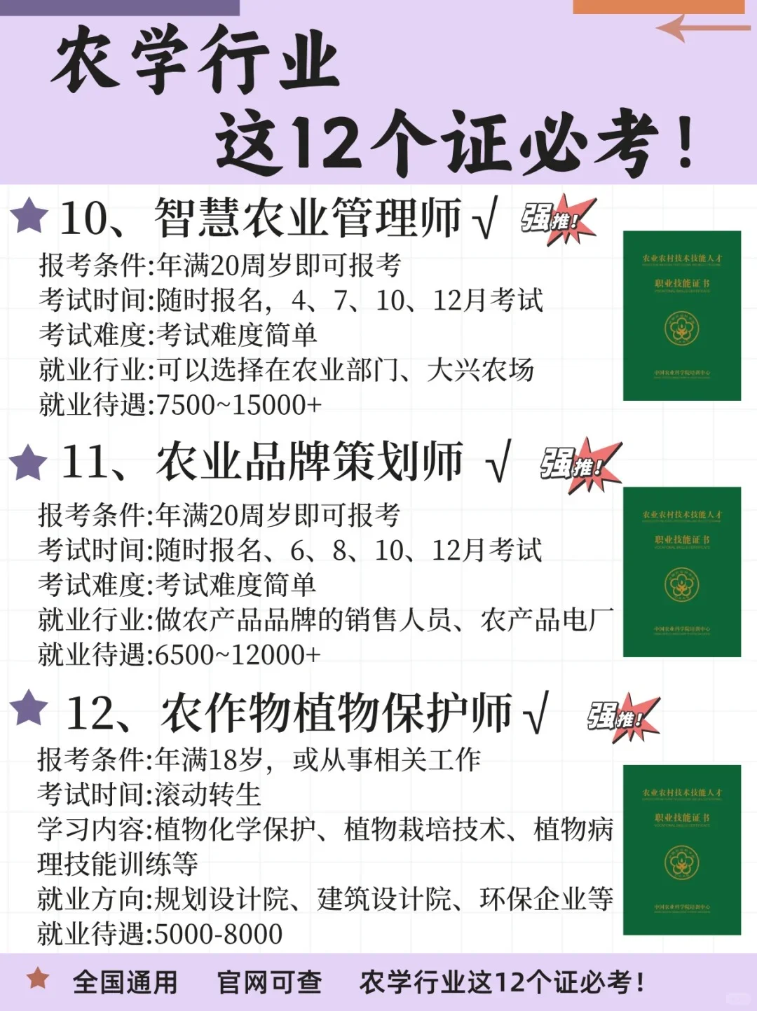 能干农业的女生未来不用愁！