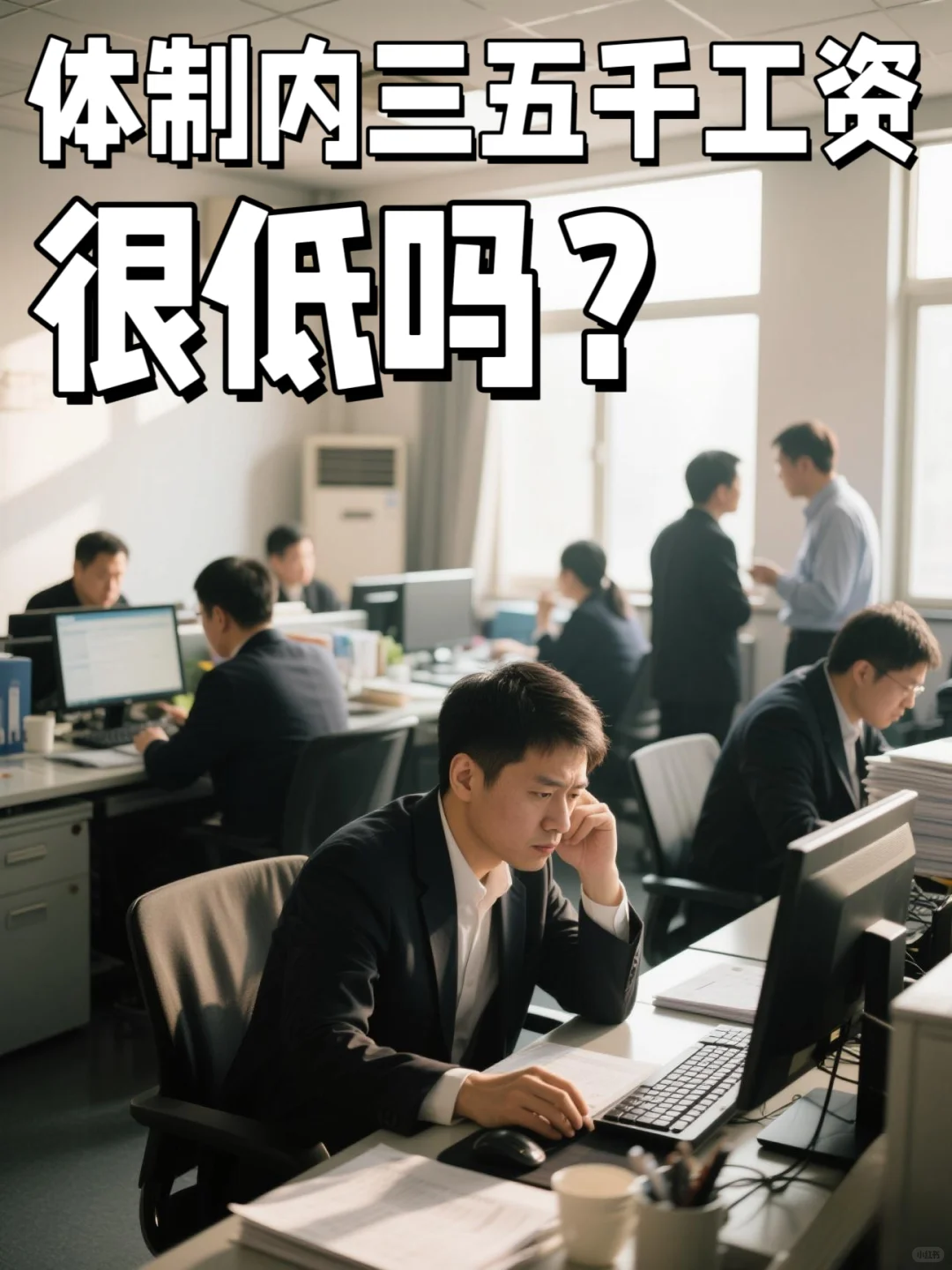 体制内三五千的工资?很低吗？