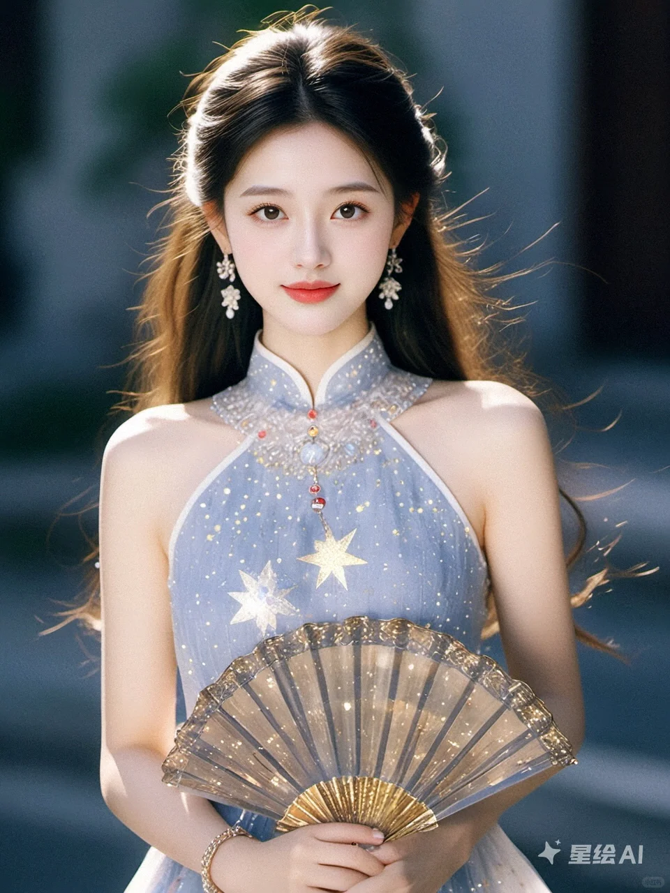 衣美人更美(Ai生成)
