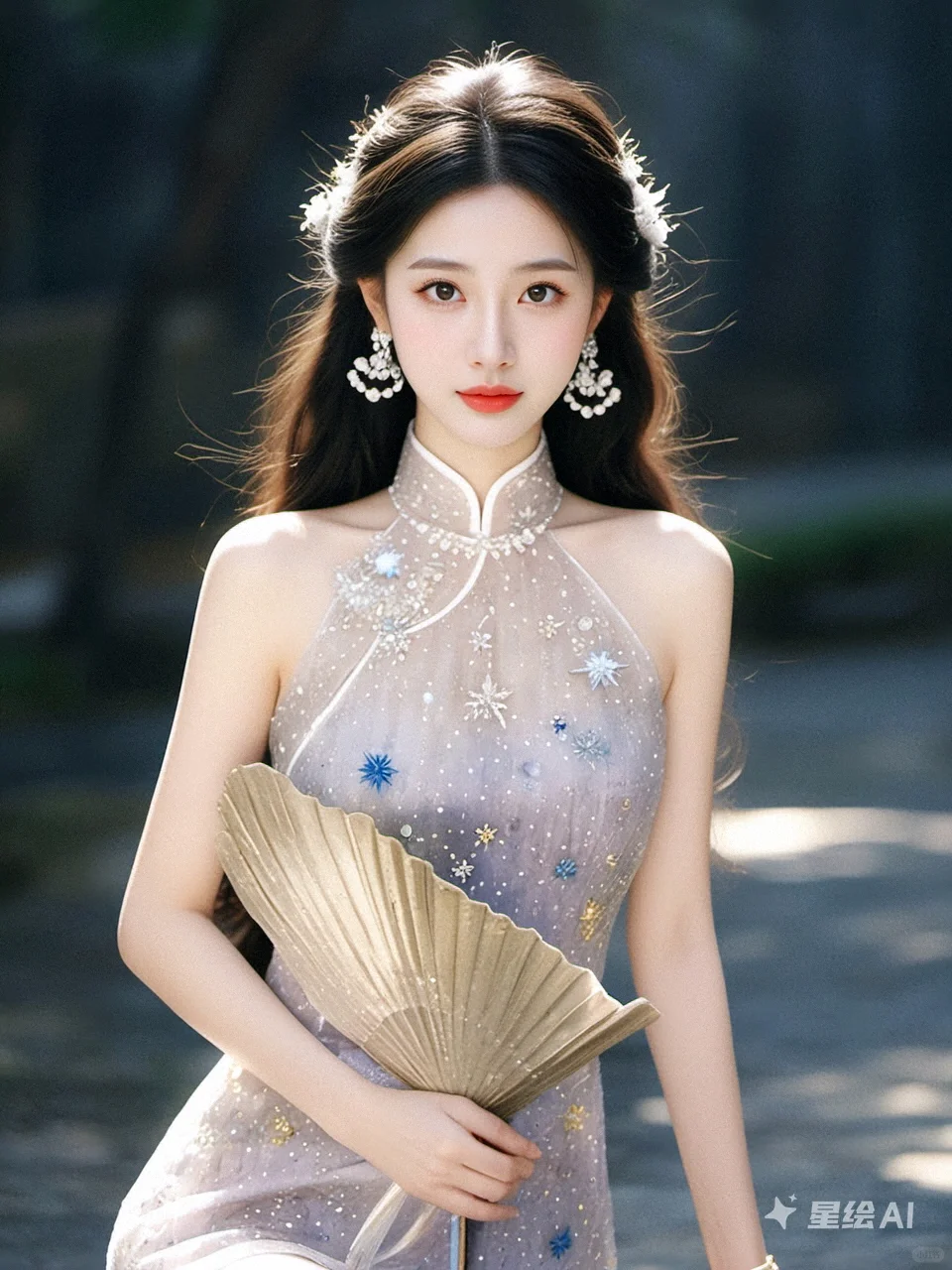 衣美人更美(Ai生成)
