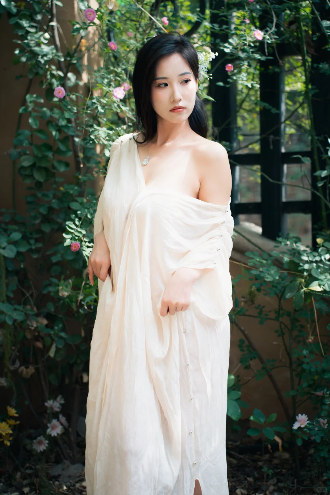 D调映画(97)在院子里出现了仙女！美神降临