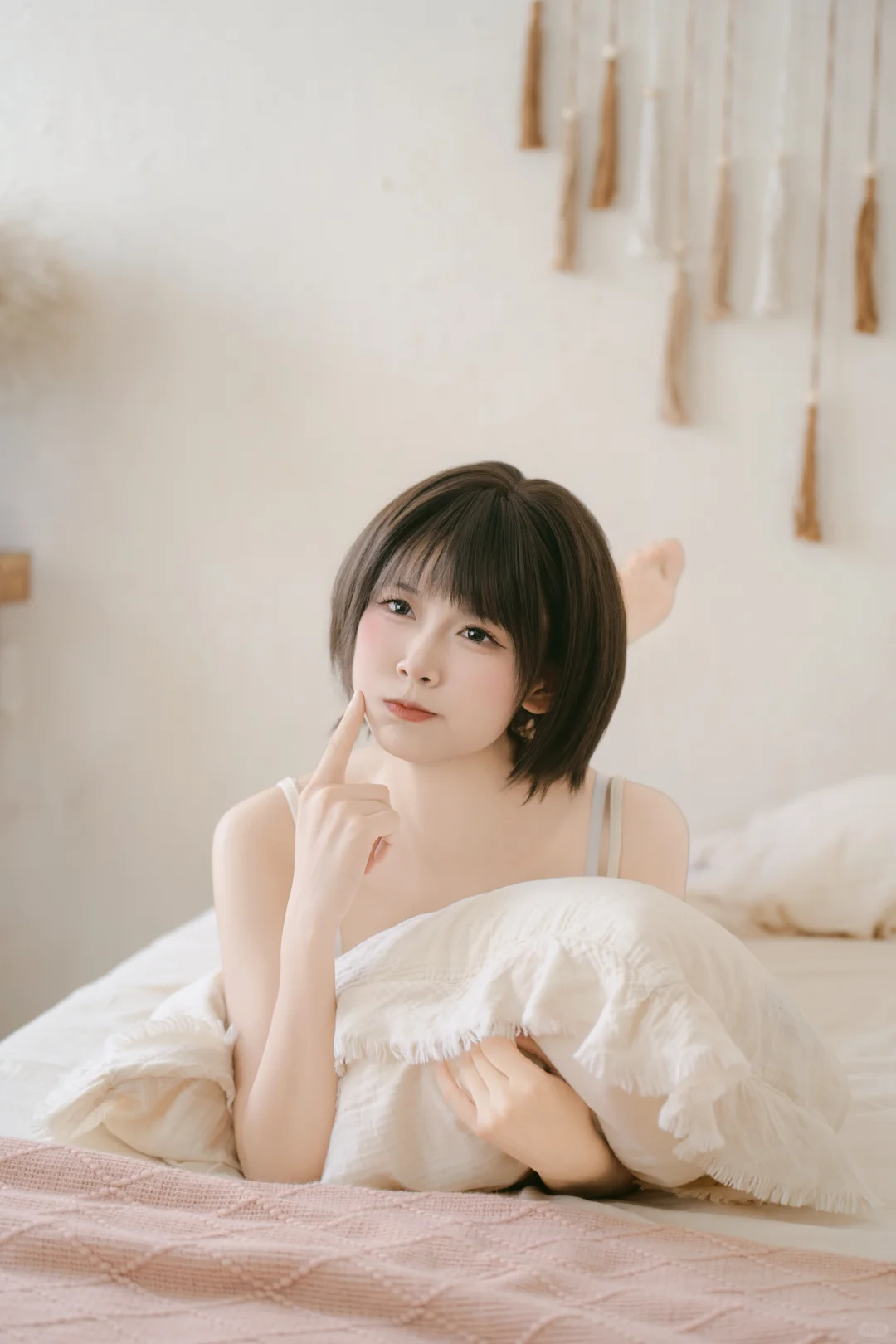 居家少女写真、慵懒感拉满(暖调)