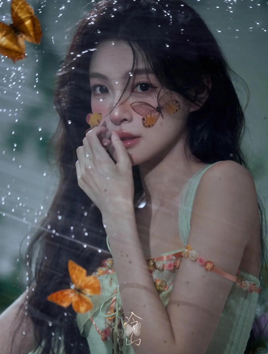她的每一张照片都美到我心里❣️