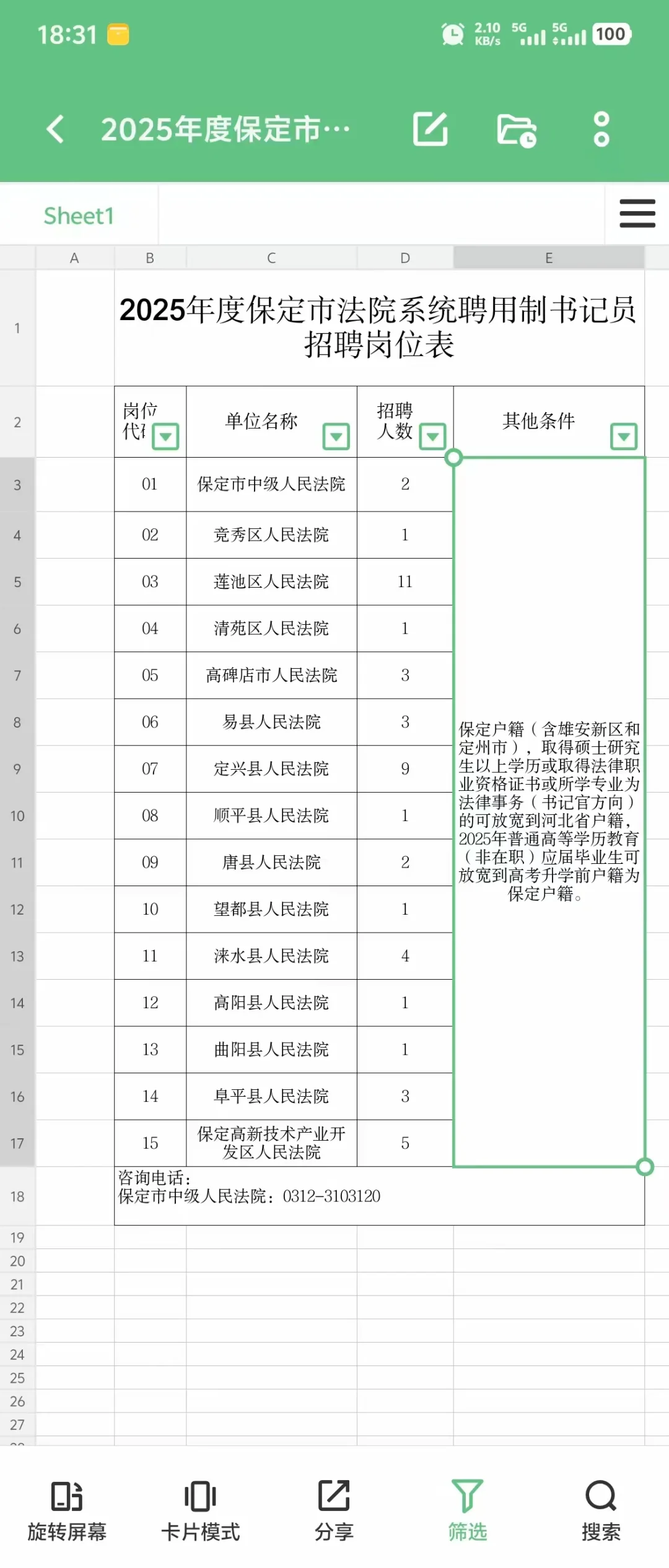 保定市法院系统招聘聘用制书记员48名，市区