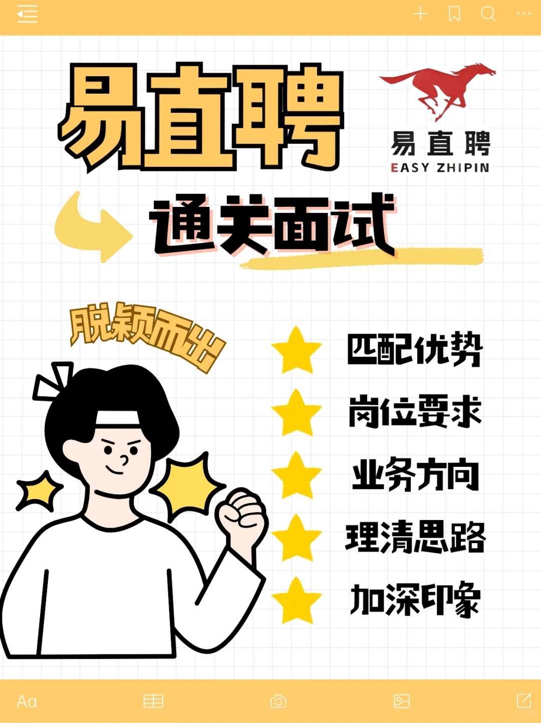 易直聘面试通关
