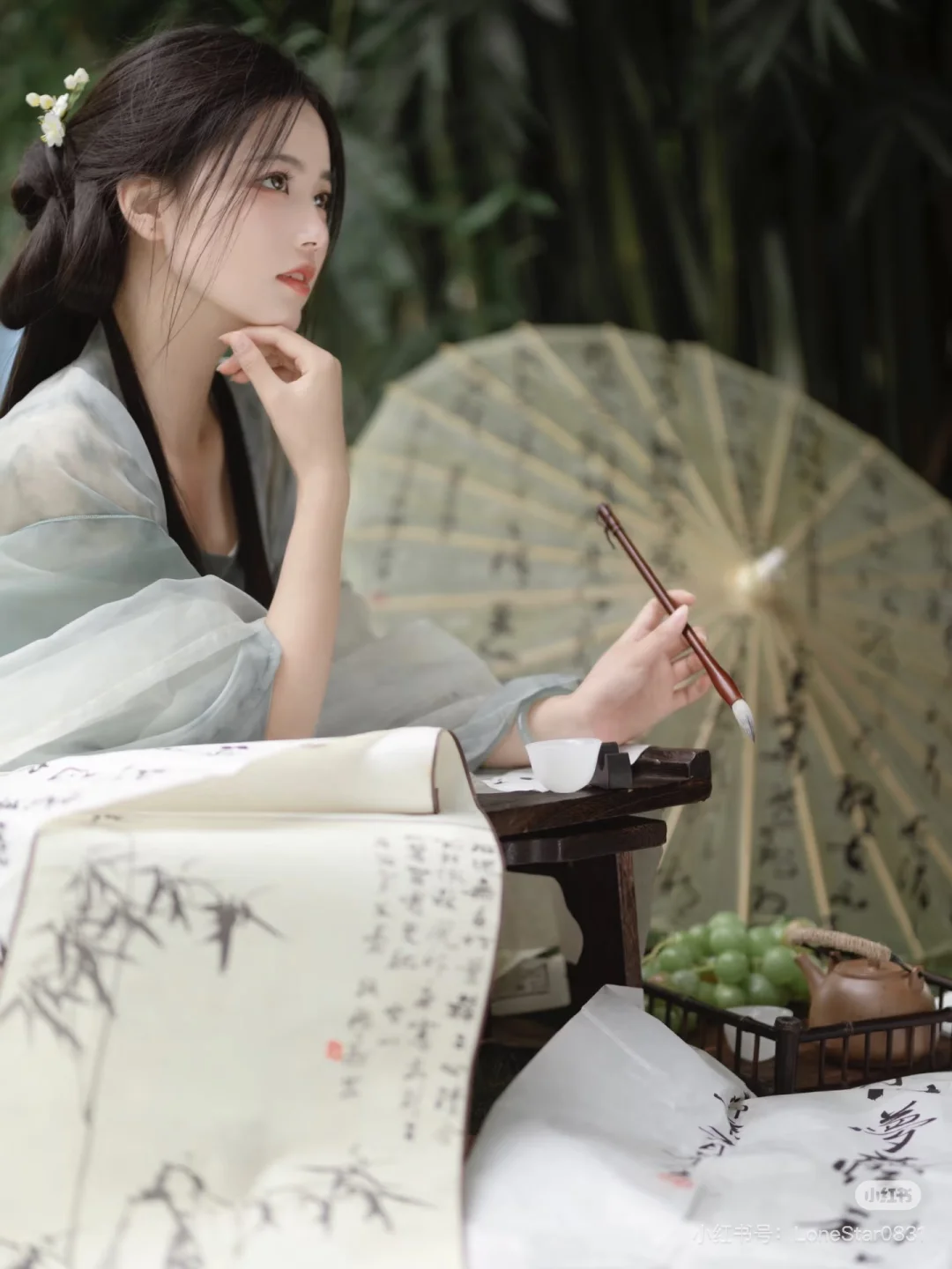 汉服模特一天600+
