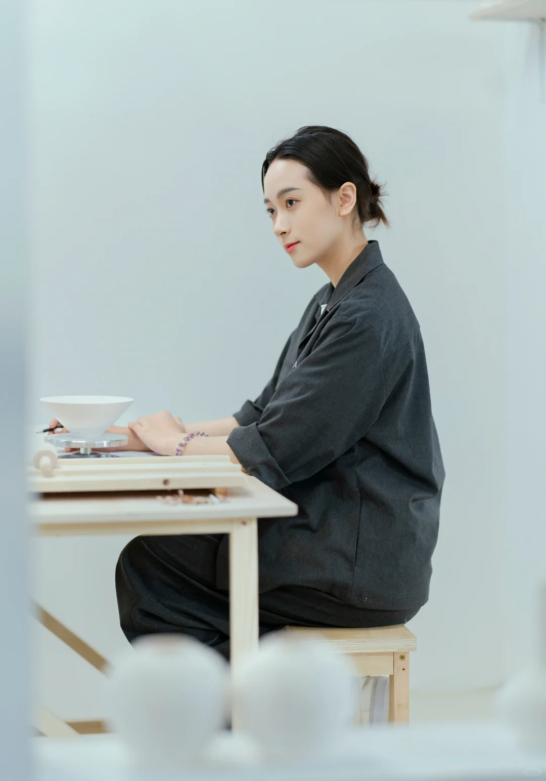 PE展会： 适马展台的模特好美呀
