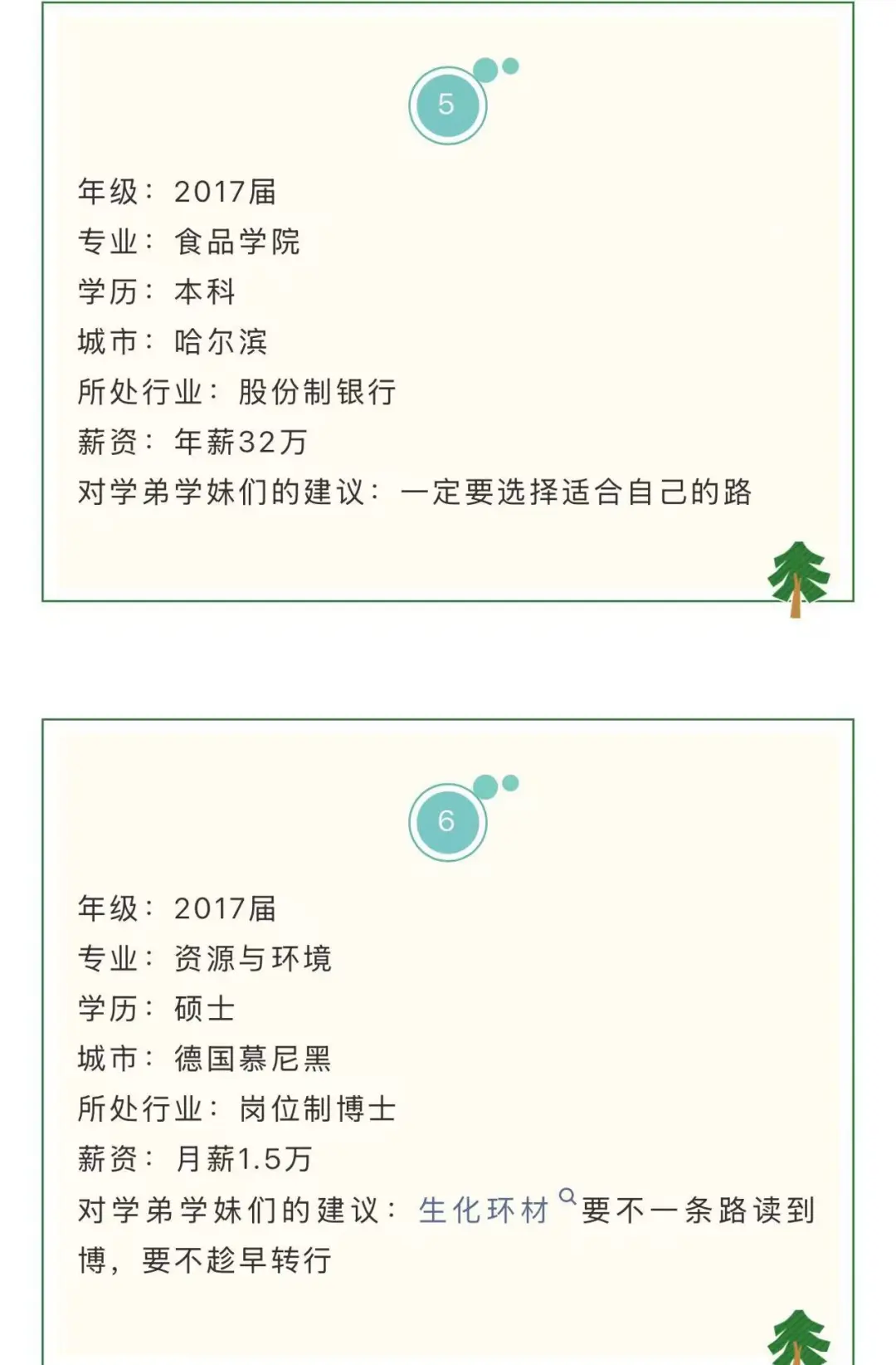 东北农业大学毕业生薪资调查，第三期！