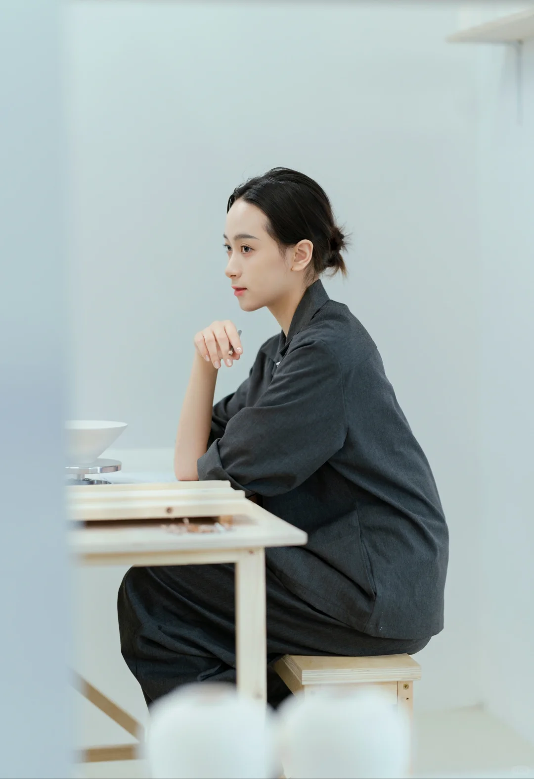 PE展会： 适马展台的模特好美呀