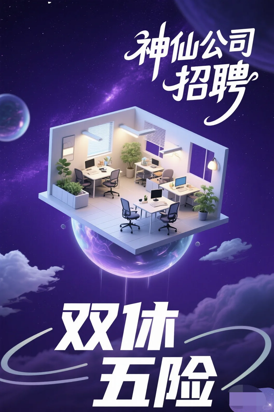 家人们，石家庄双休+五的工作都要来冲呀！