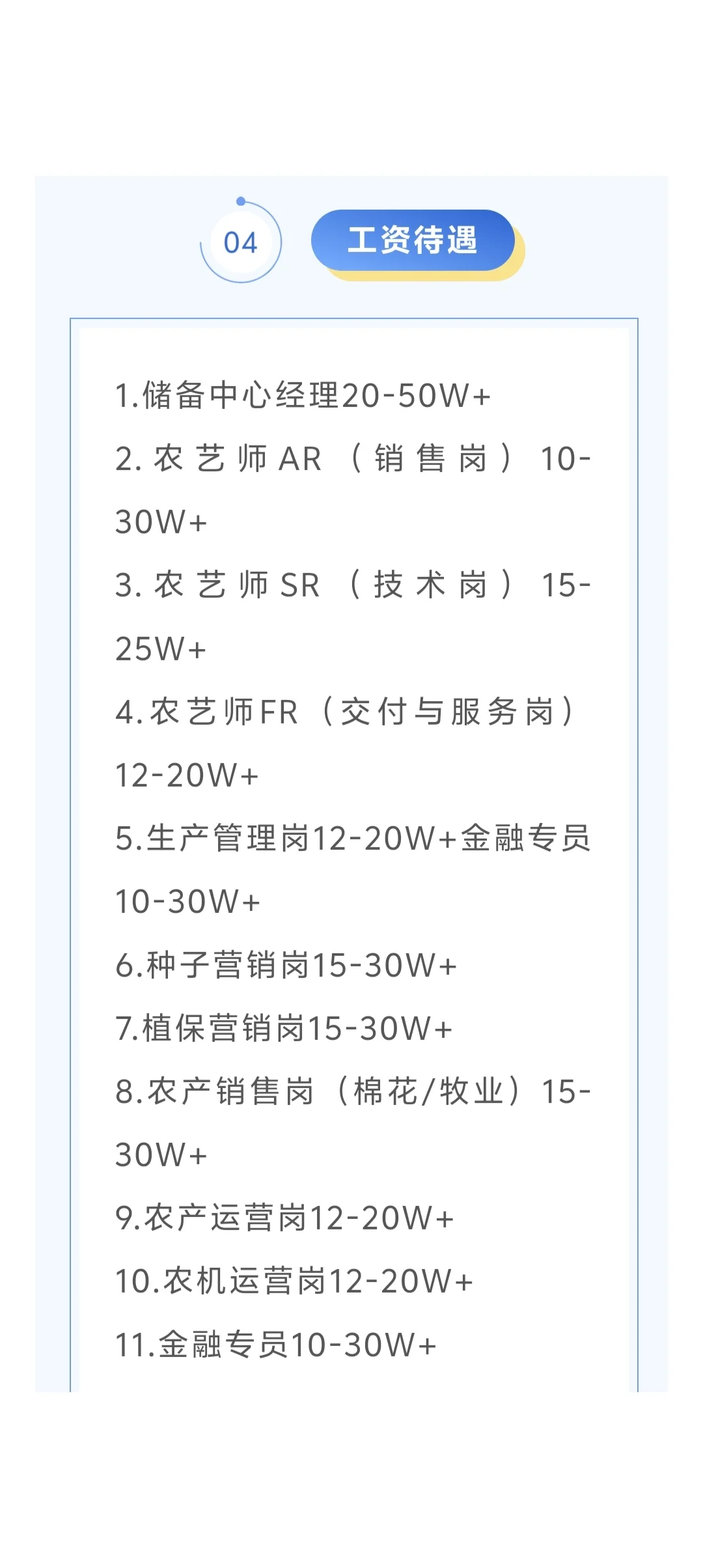 3.6 中化现代农业捞人了!