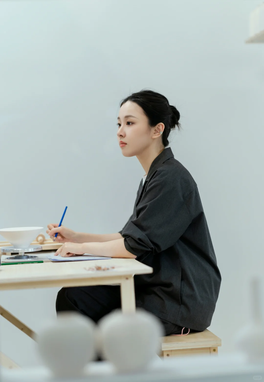 PE展会： 适马展台的模特好美呀