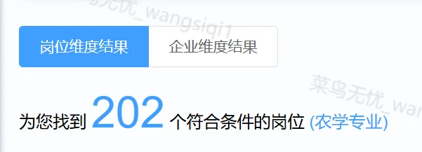 农学?的202个实习岗位
