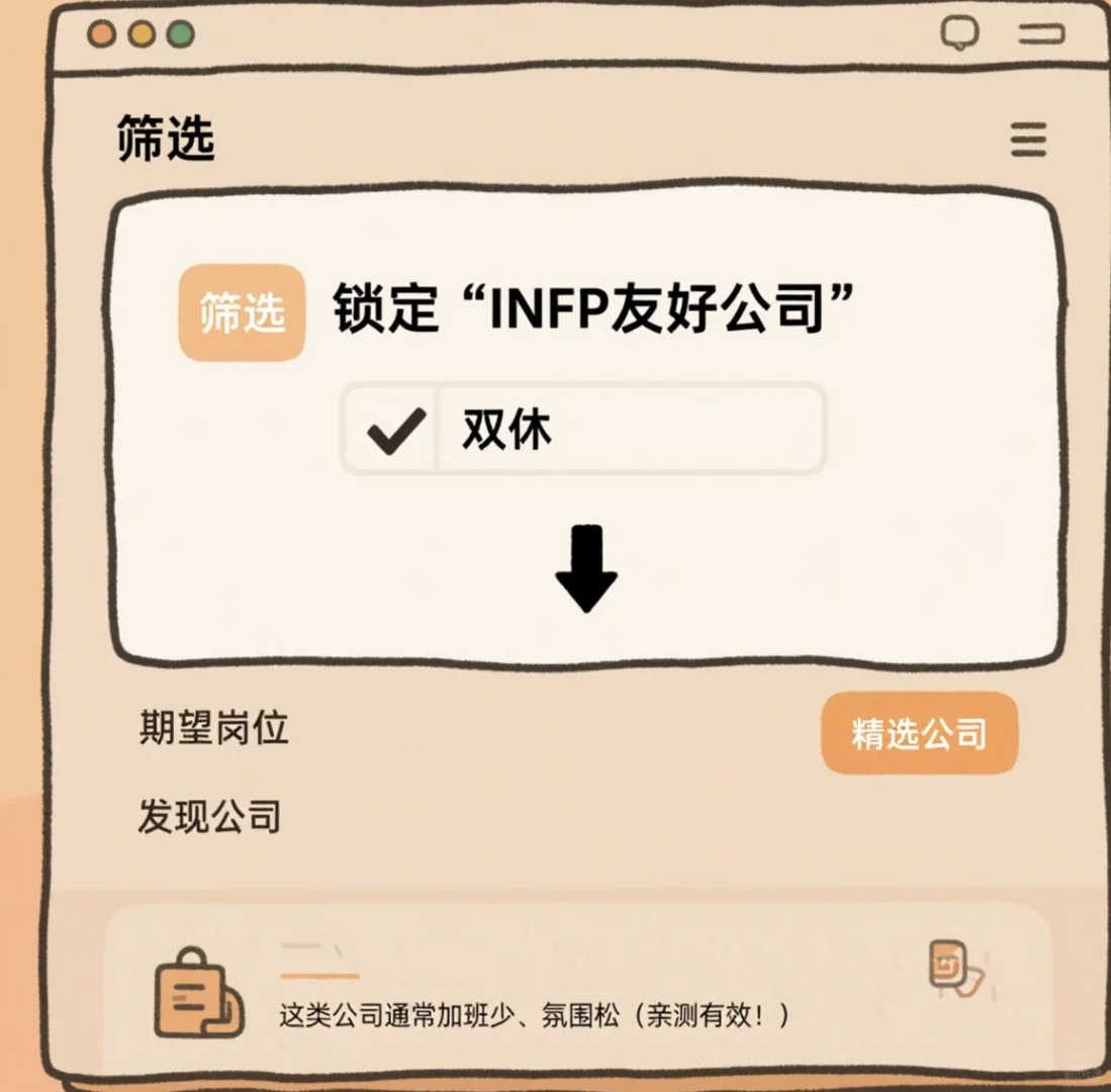 INFP如何靠信息差找到双休不内耗的工作?