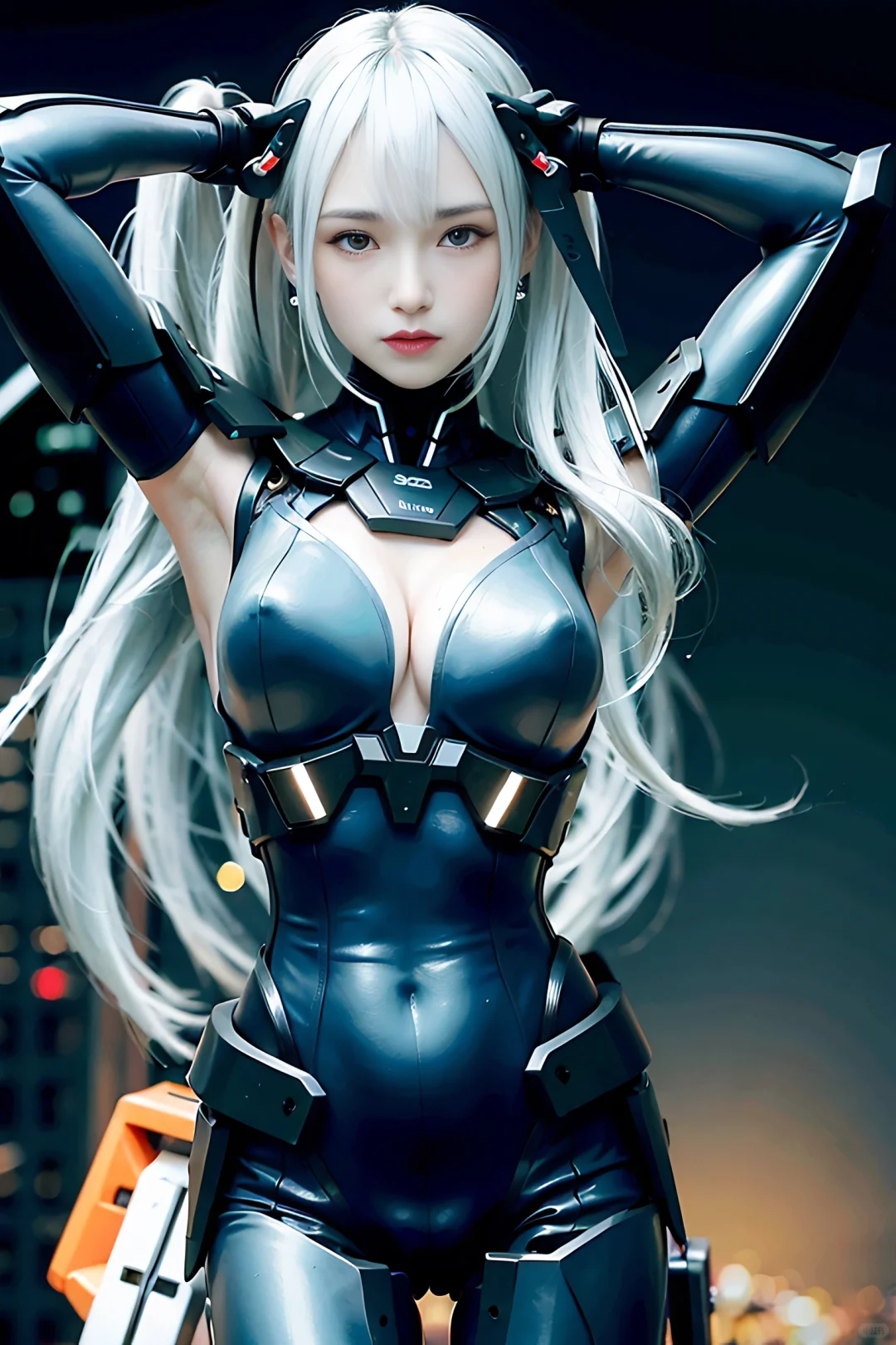 Ai绘画｜未来机能风少女