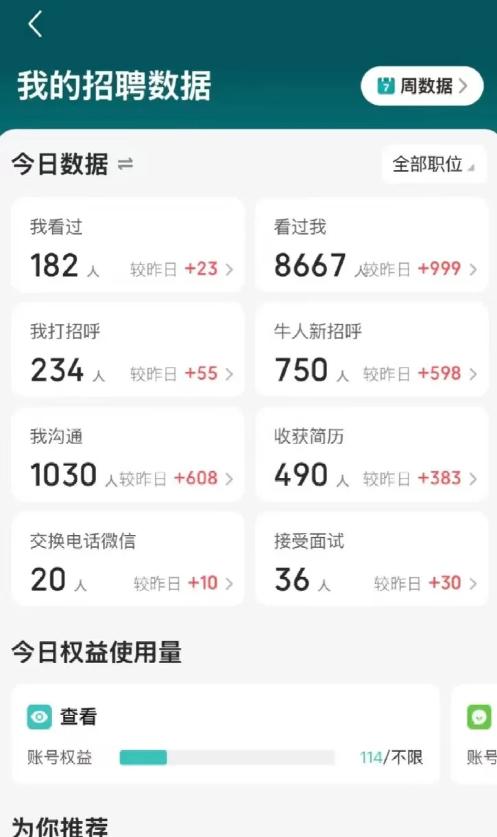 boss直聘招聘也太简单了啊！！