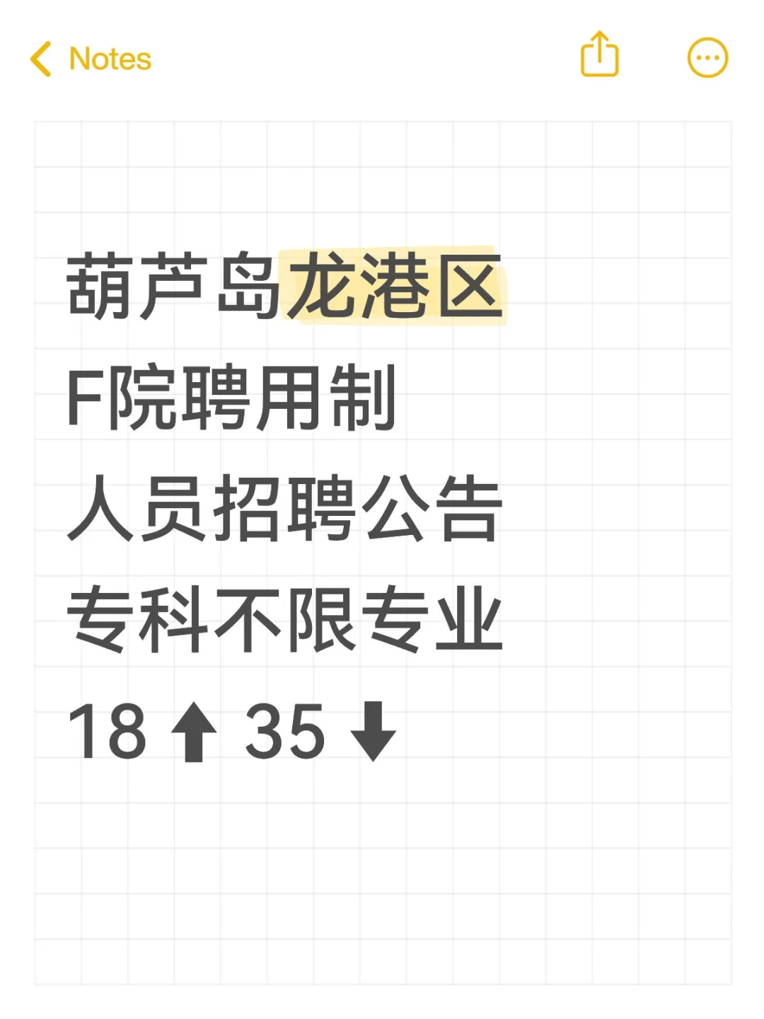 葫芦岛F院聘用制人员招聘公告,专科起!