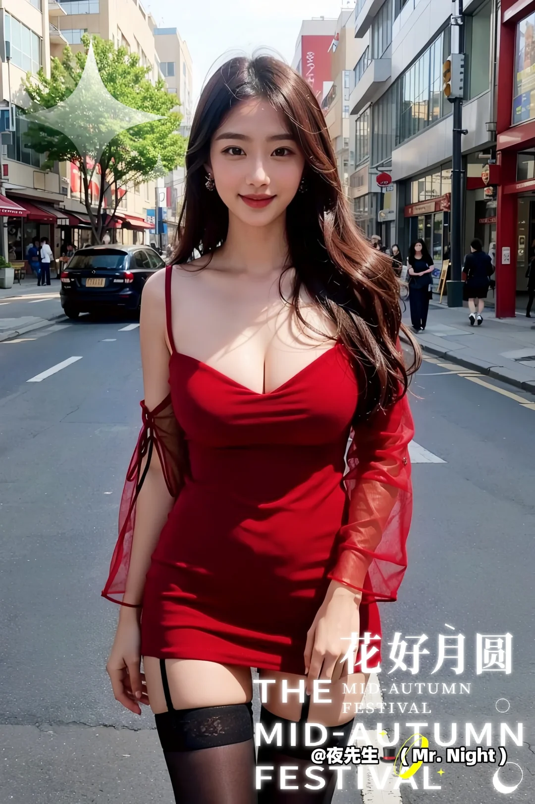 AI女神?秋意正浓街拍篇✨