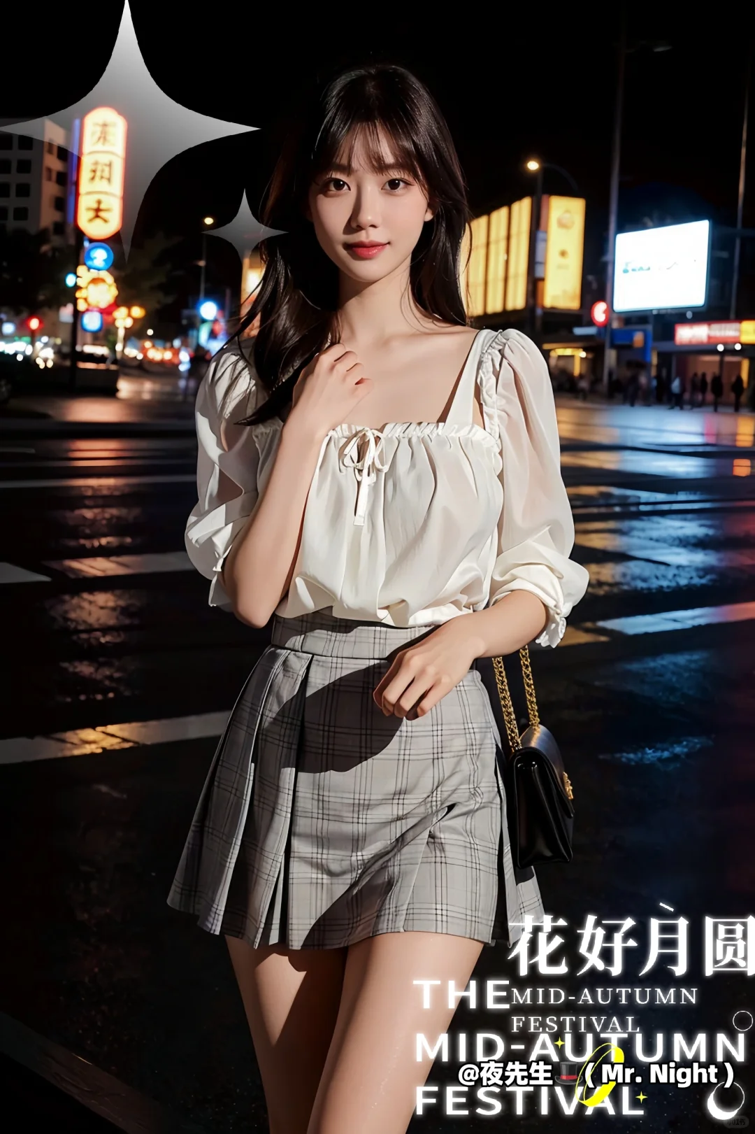 AI女神?秋意正浓街拍篇✨