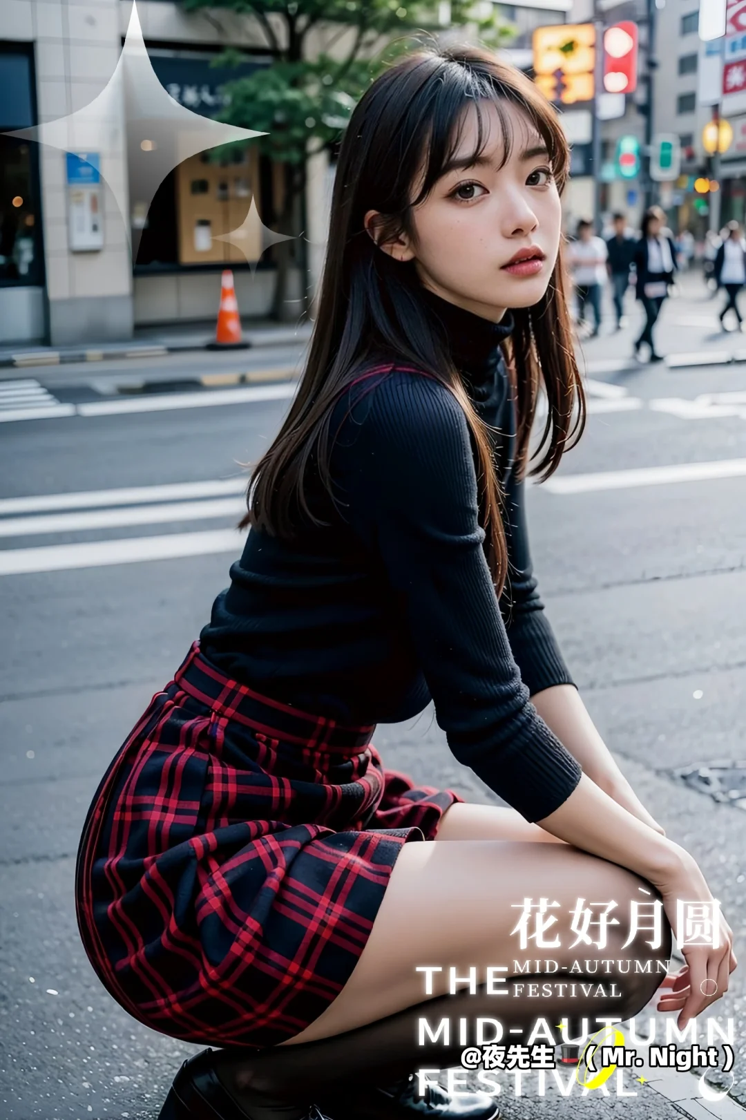 AI女神?秋意正浓街拍篇✨