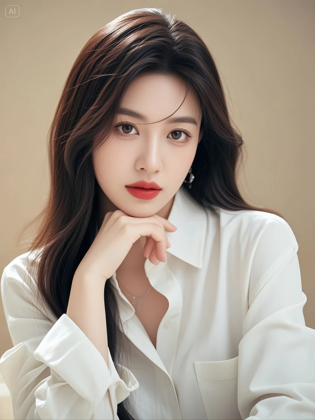 职场美女头像，可甜可盐