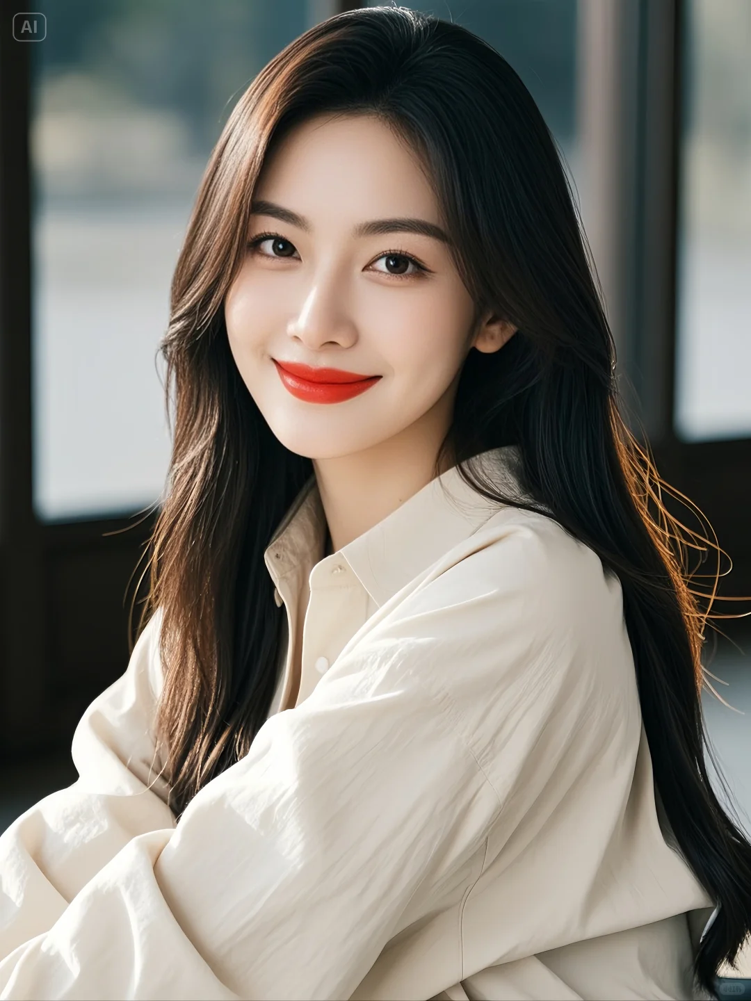 职场美女头像，可甜可盐