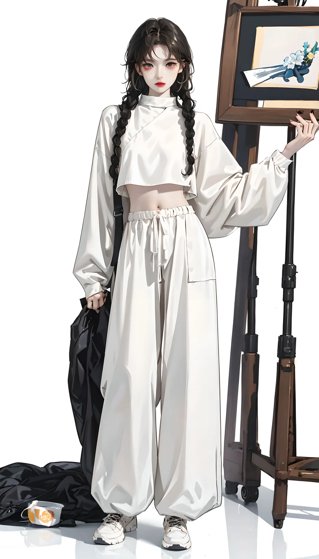AI时尚女生穿搭