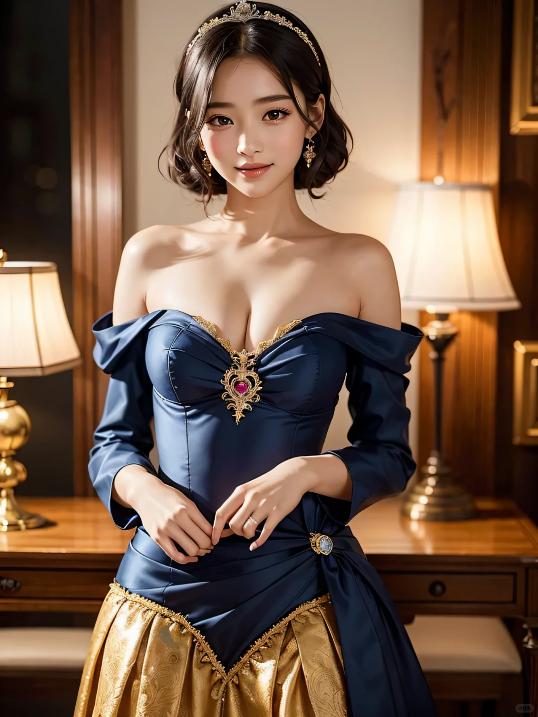 跟着AI学穿搭|甜美女神