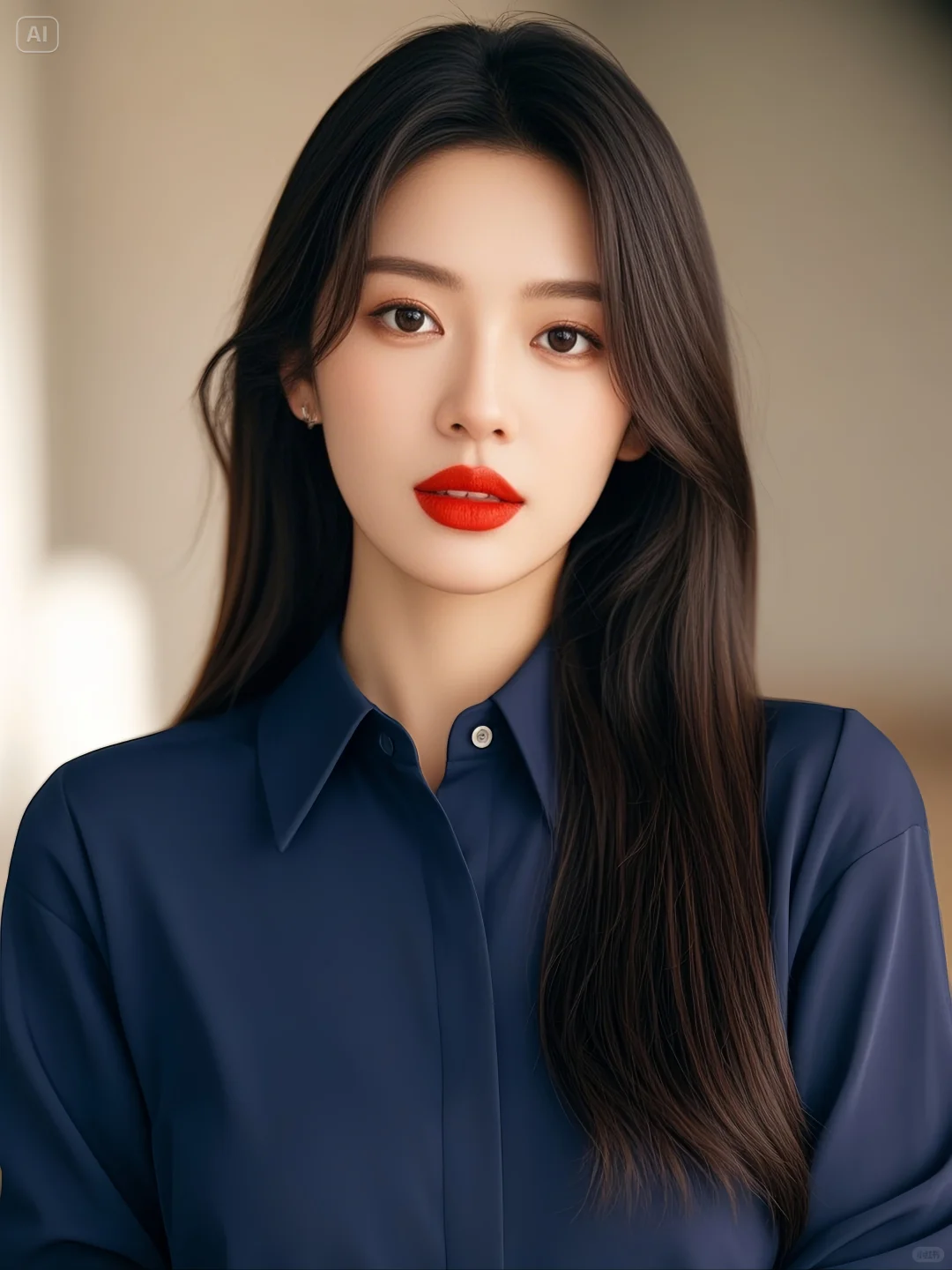 职场美女头像，可甜可盐