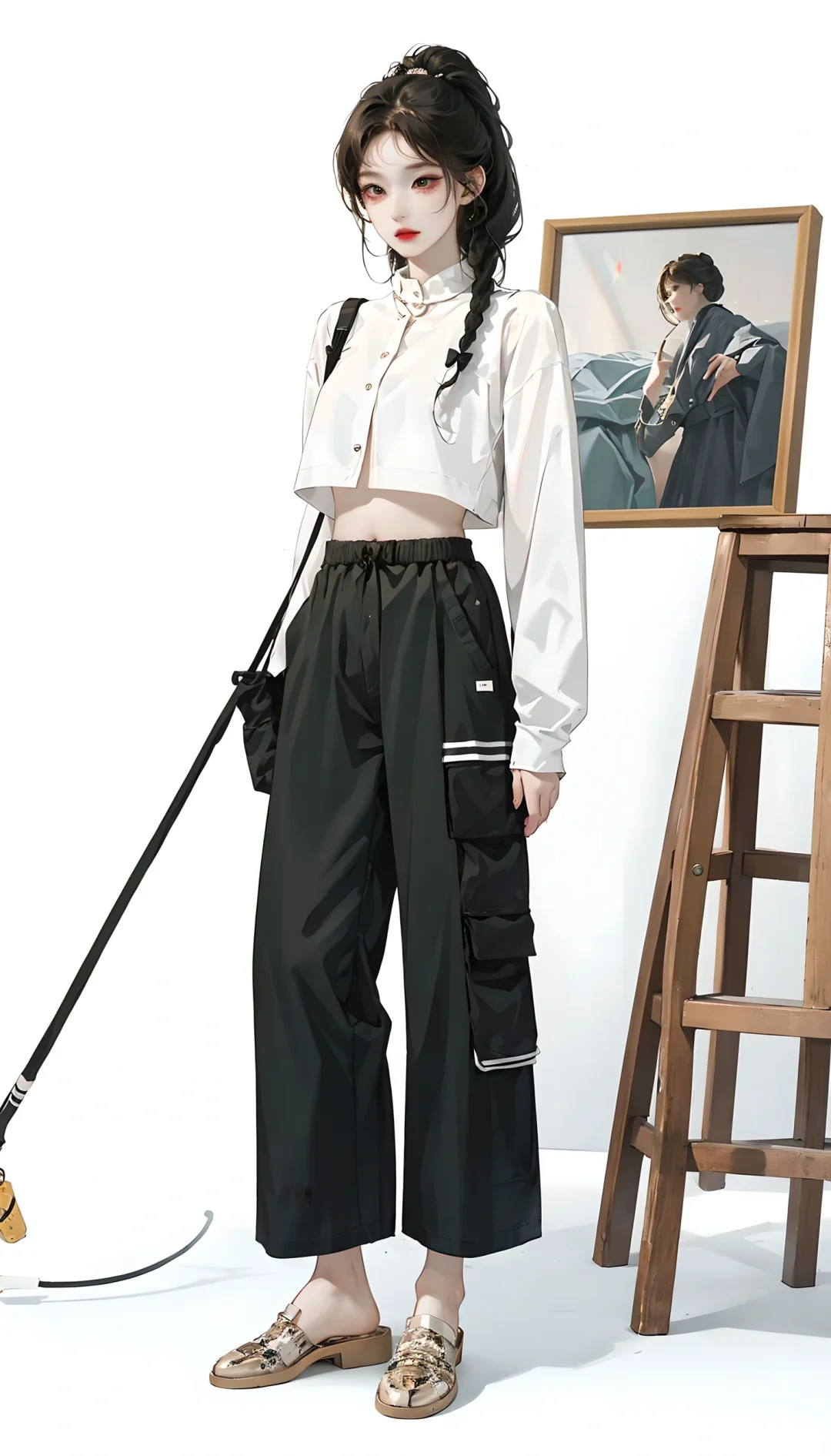 AI时尚女生穿搭