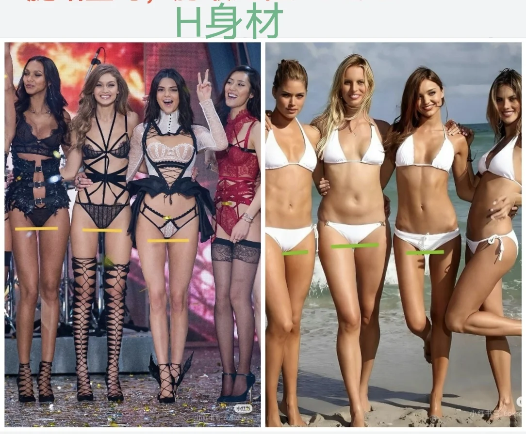 原来沙漏模特也不少见
