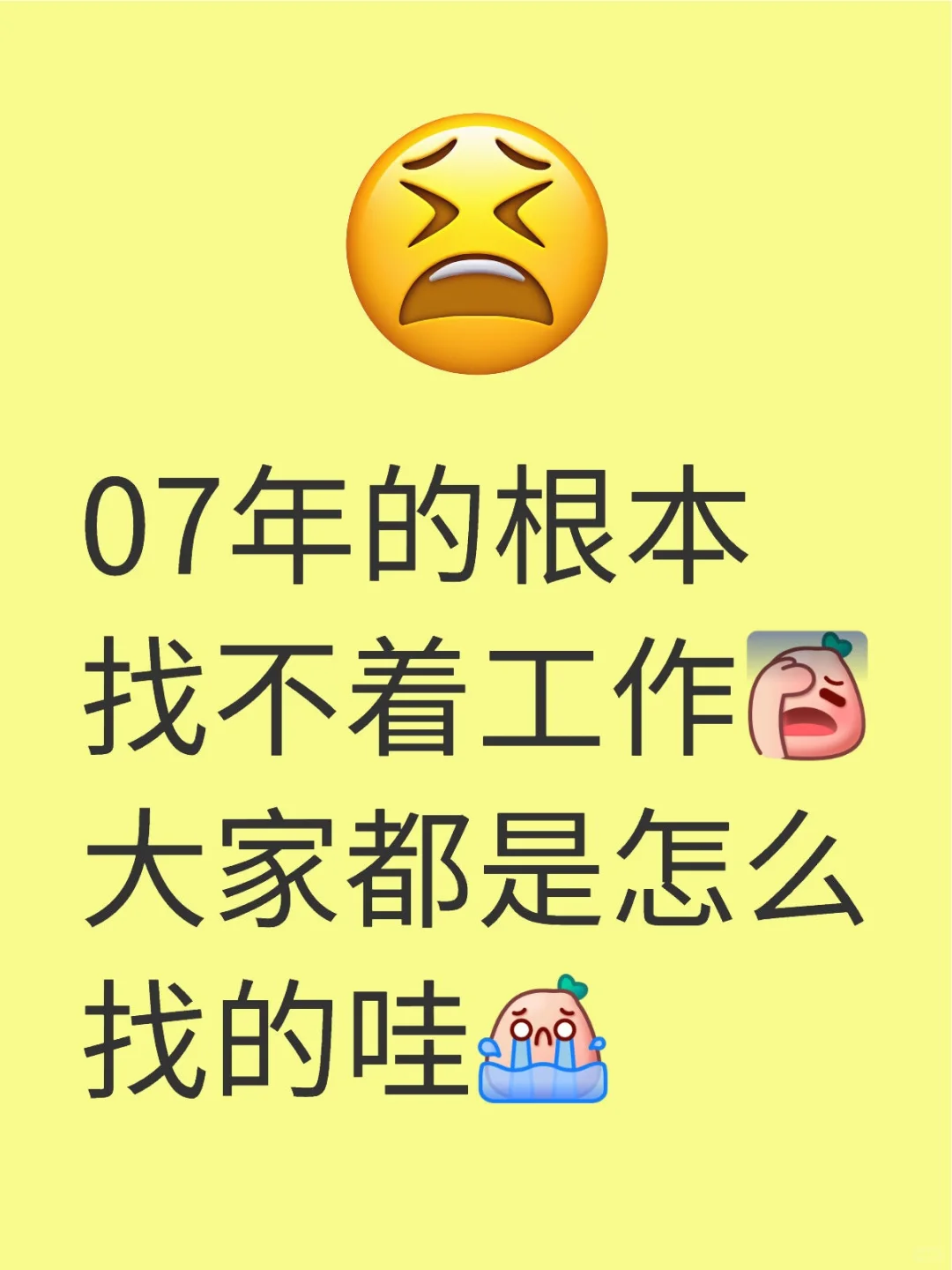 07年学生找工作