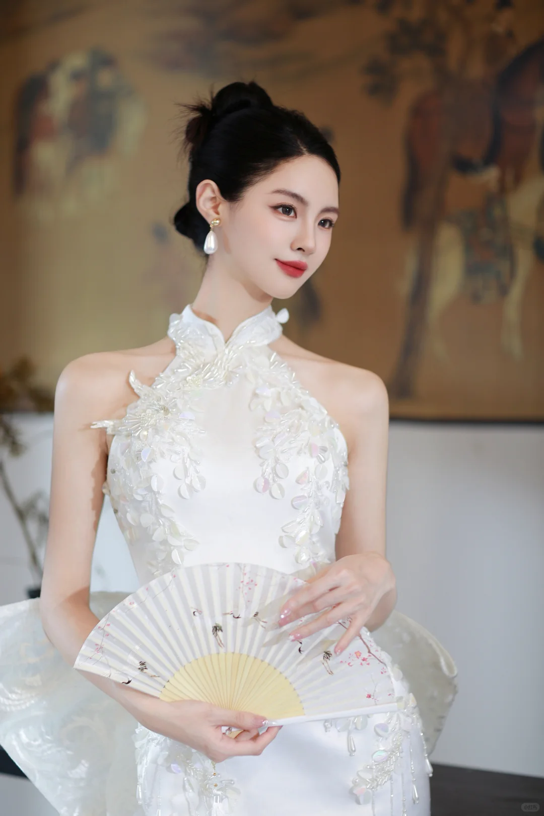 新中式旗袍真的好美
