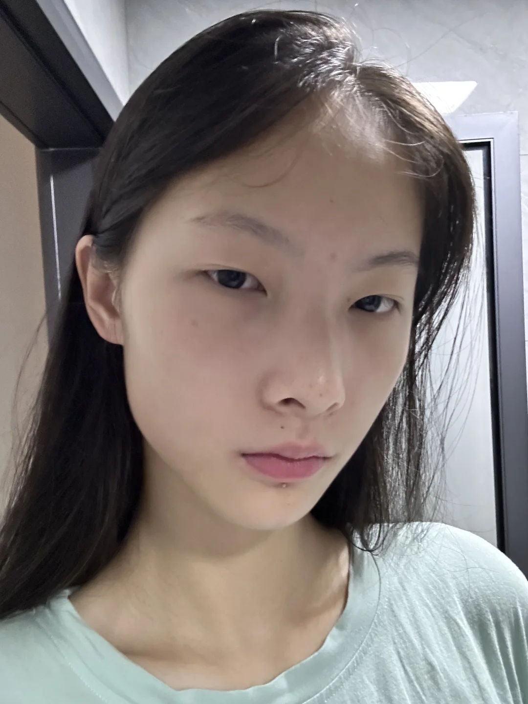 长这样能当模特嘛