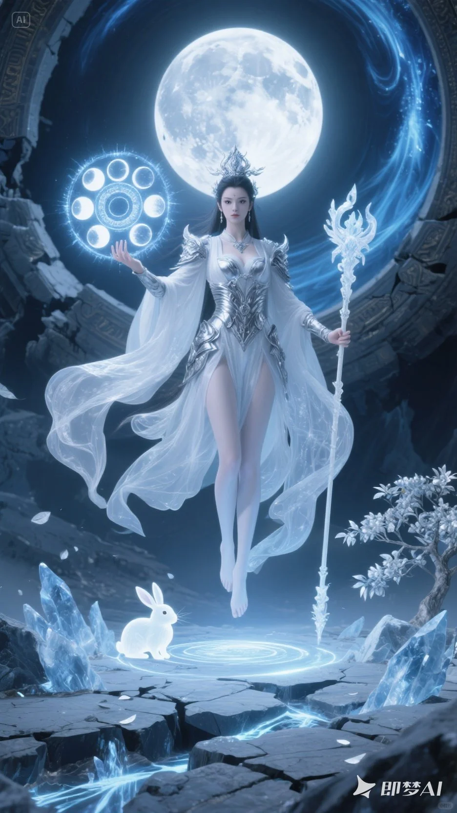 即梦AI 月之女神