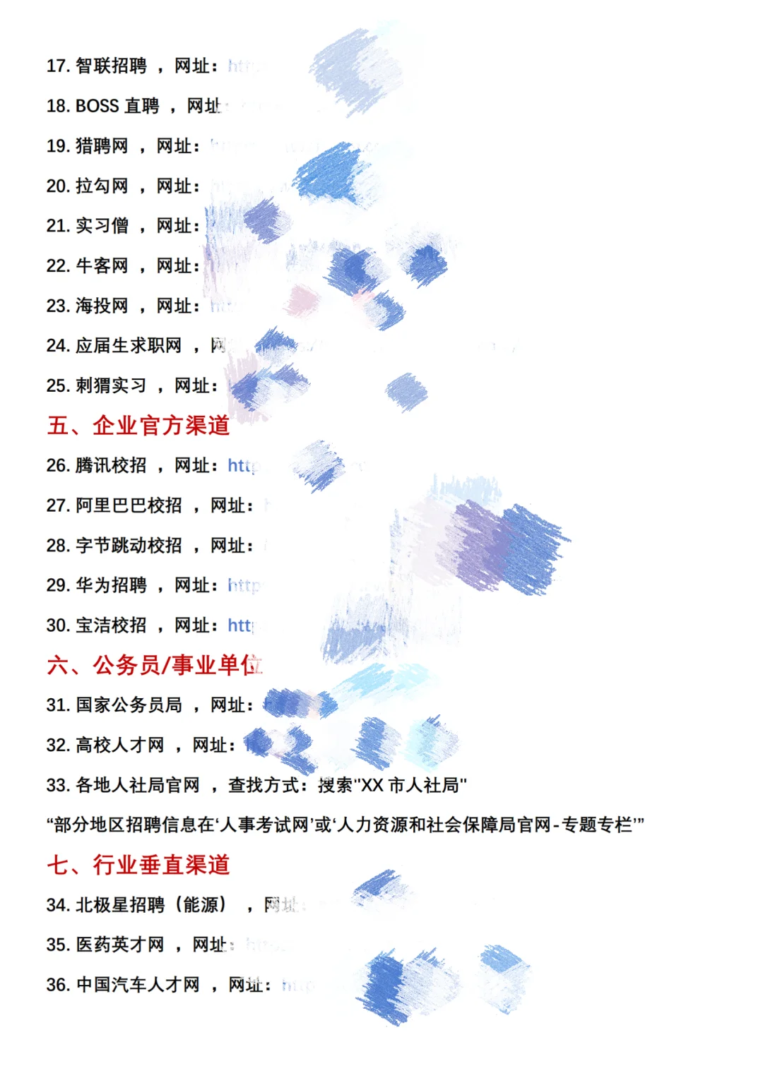 大学生全网47个找工作渠道!