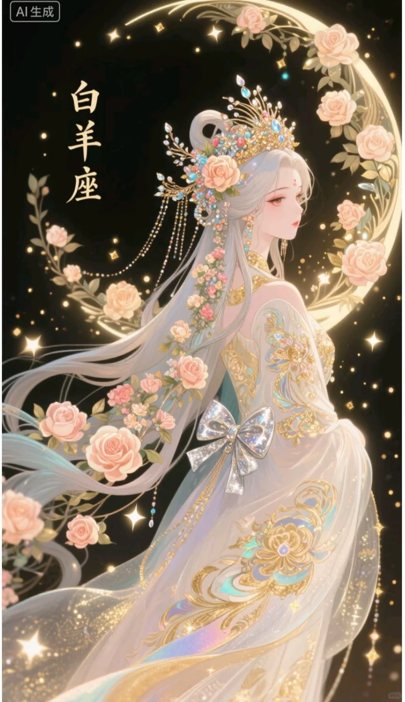 12星座古风女神。