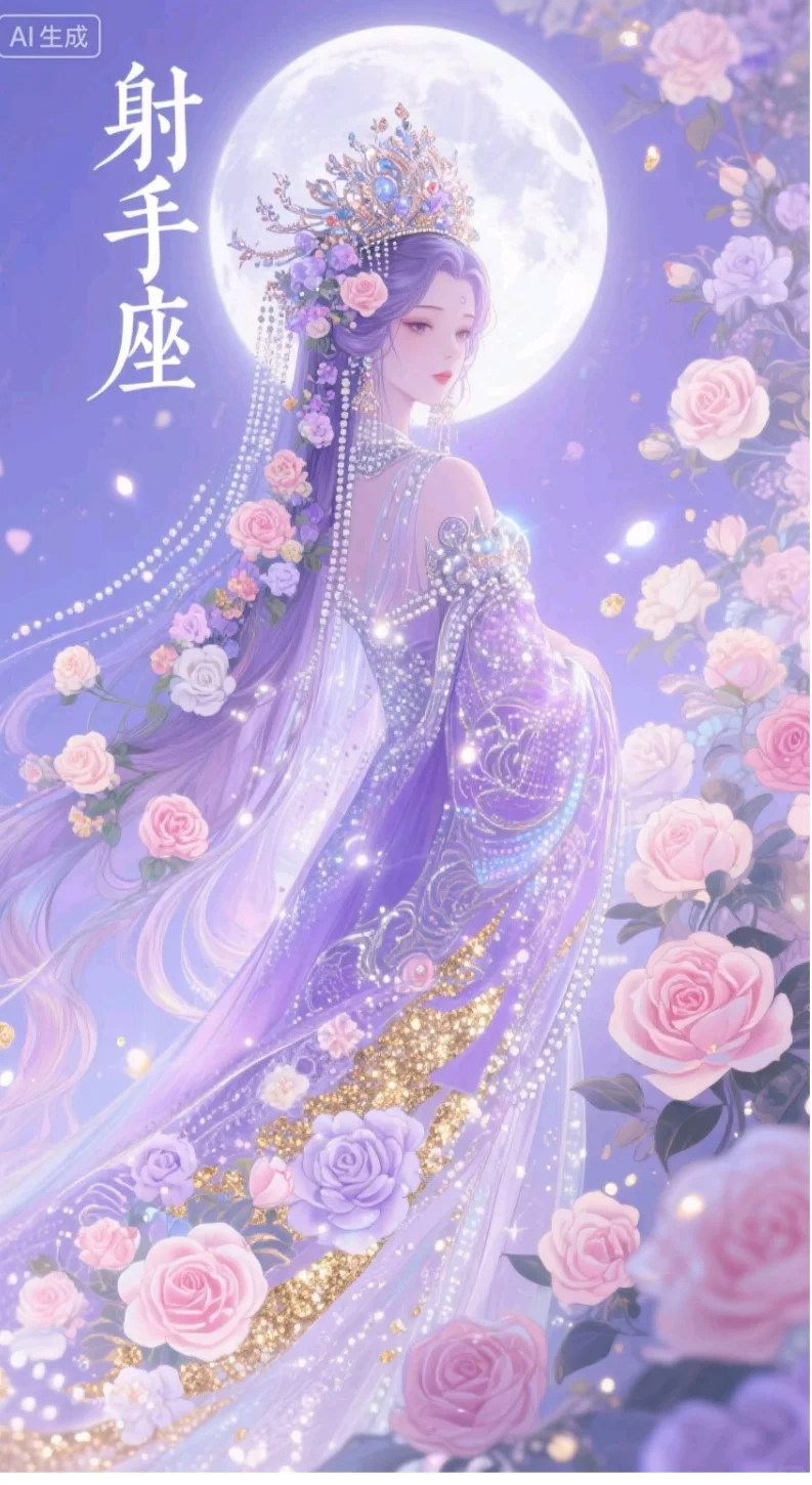 12星座古风女神。