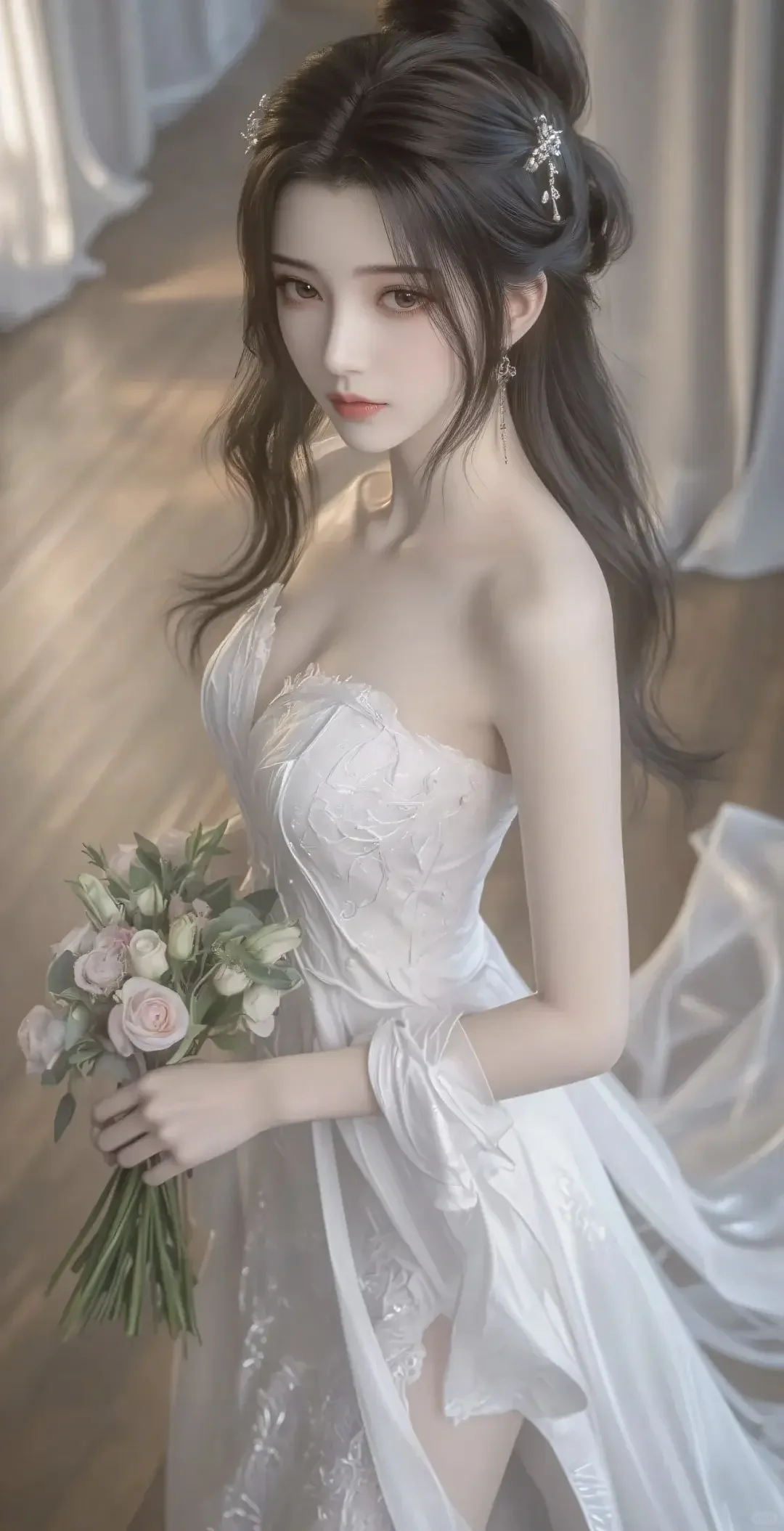 仙逆李慕婉高清壁纸（第一期）婚纱