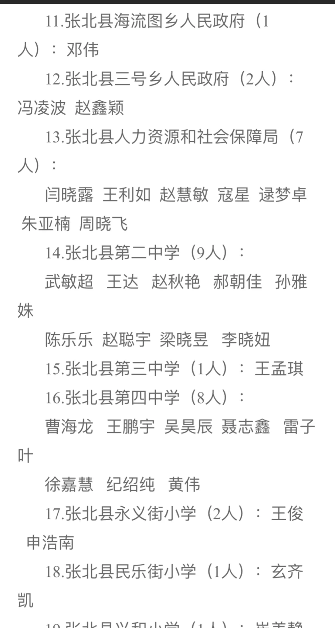 恭喜上岸！张家口事业单位体检名单公示