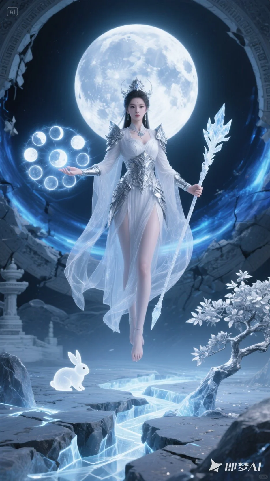 即梦AI 月之女神